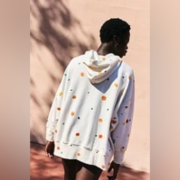 Free People x Dyekween Sprint to the Finish Hoodie Size Small NWT - Picture 4 of 17